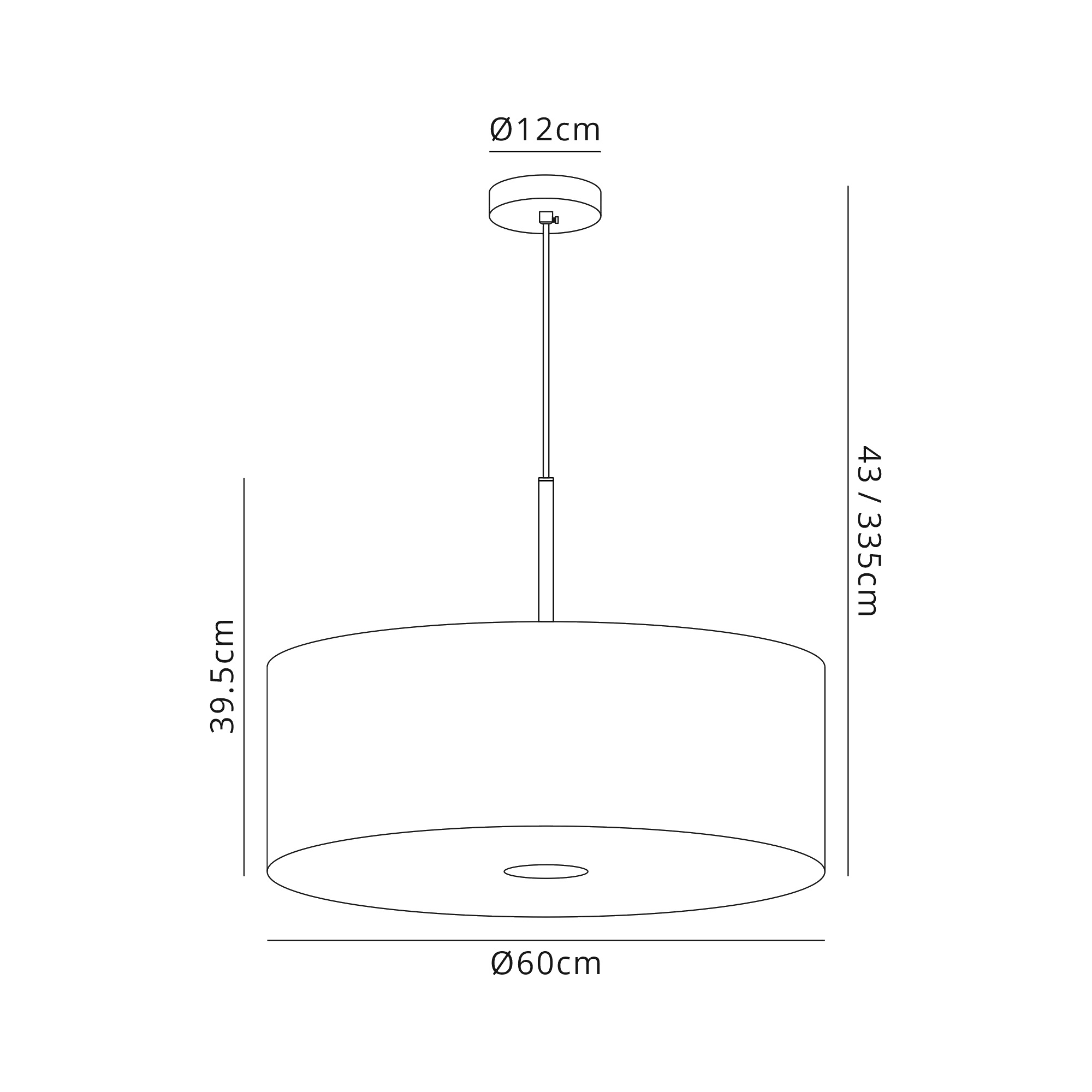 Baymont SN IV Ceiling Lights Deco Single Pendant